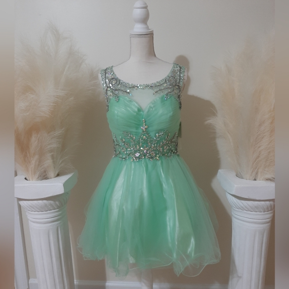 Gisoué Mint Dress